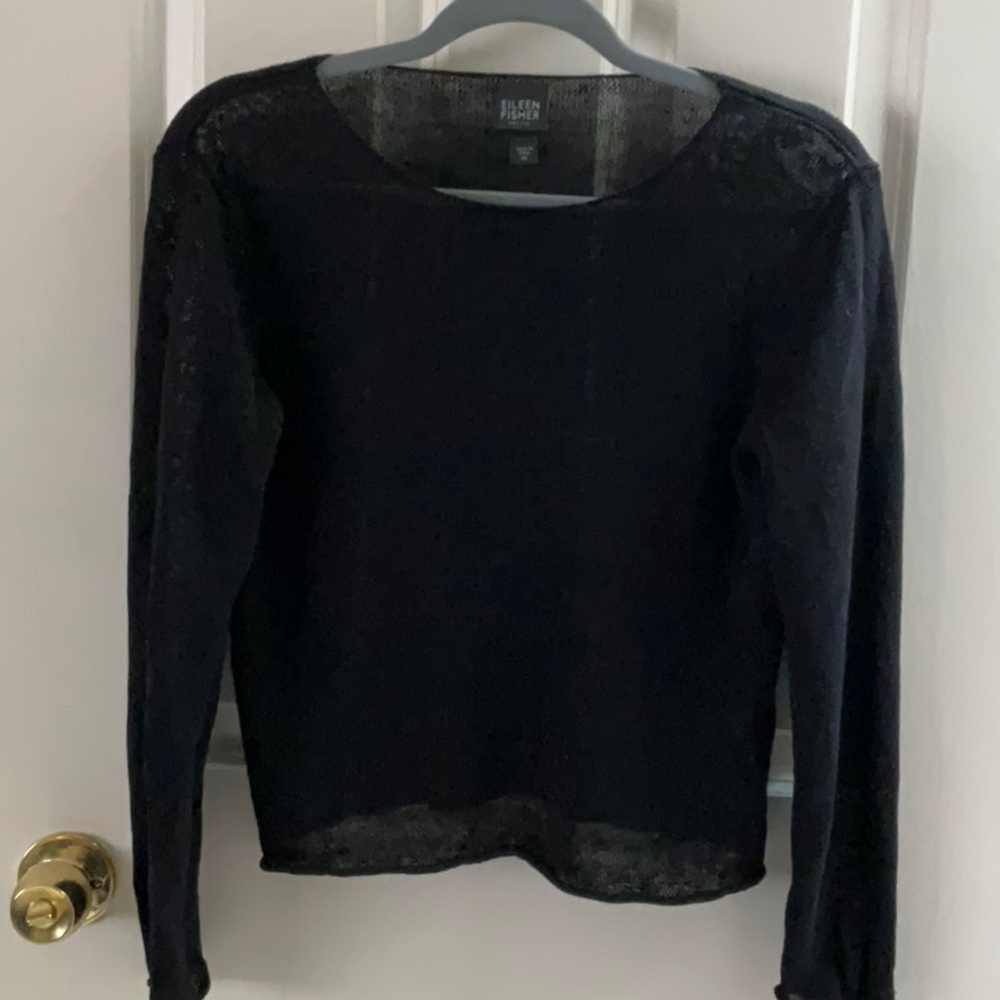 Eileen Fisher Linen Pullover